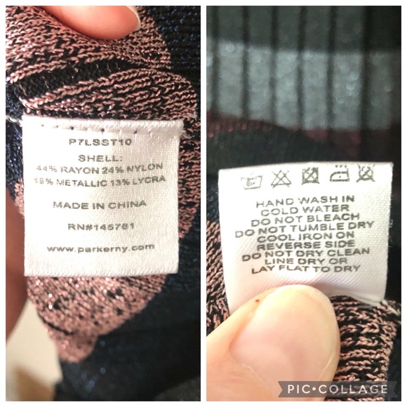 CLOSEOUT \Parker\• Multi-Stripe Pleated Midi Dress - Picture 16 of 16